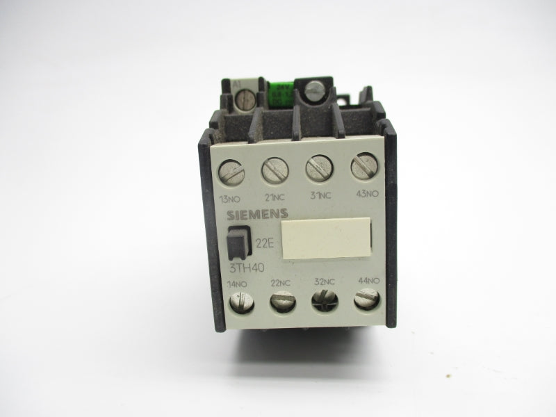 SIEMENS 3TH4022-0B 24VDC 10A NSNP