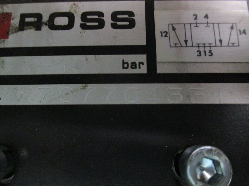ROSS W7077C4331 110-120V UNMP