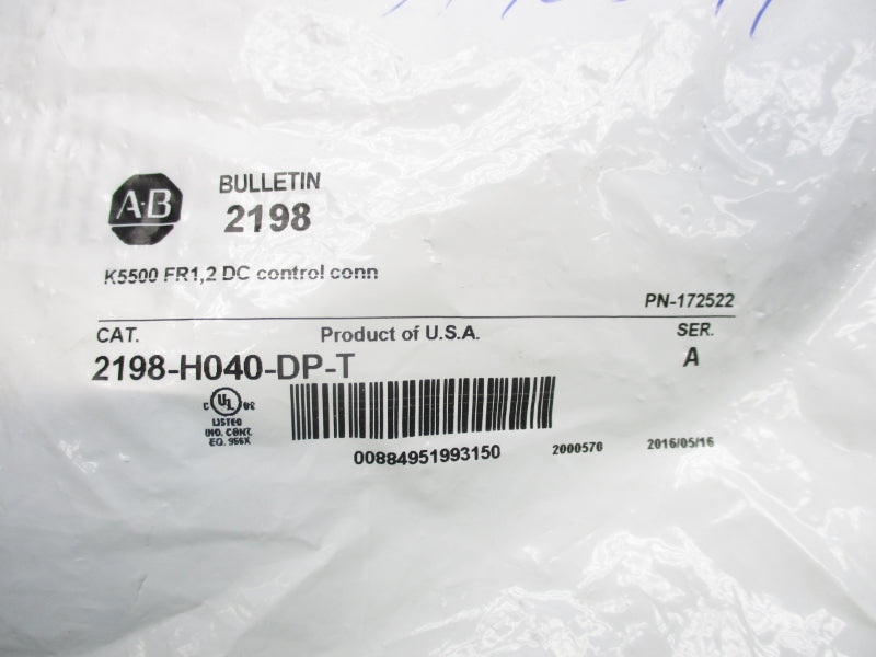 ALLEN BRADLEY 2198-H040-DP-T SER. A NSMP