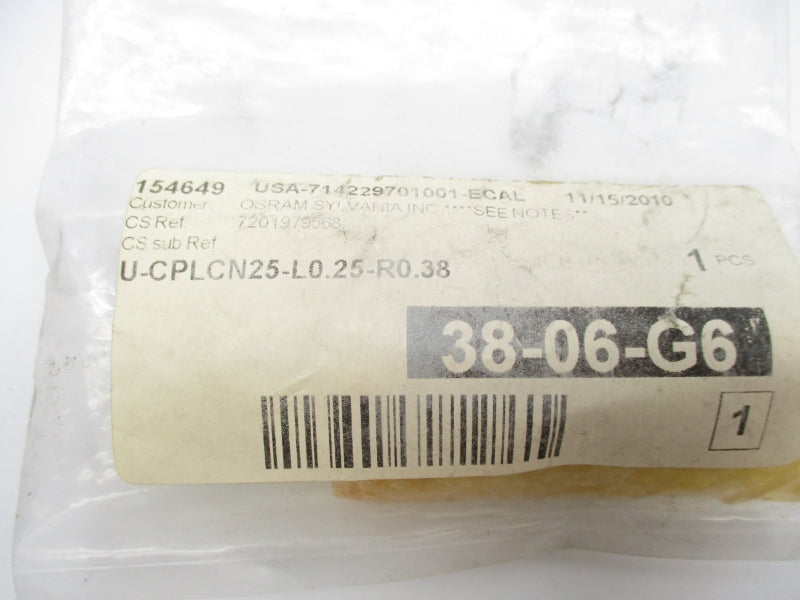 COUPLING U-CPLCN25-L0.25-R0.38 NSMP