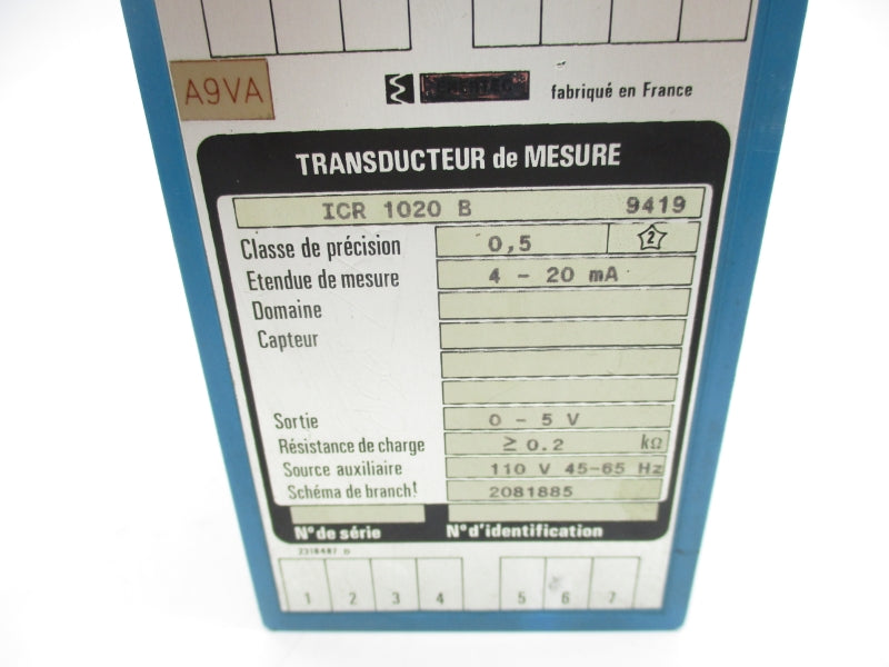 GENERAL ELECTRIC ICR1020B 110V NSNP