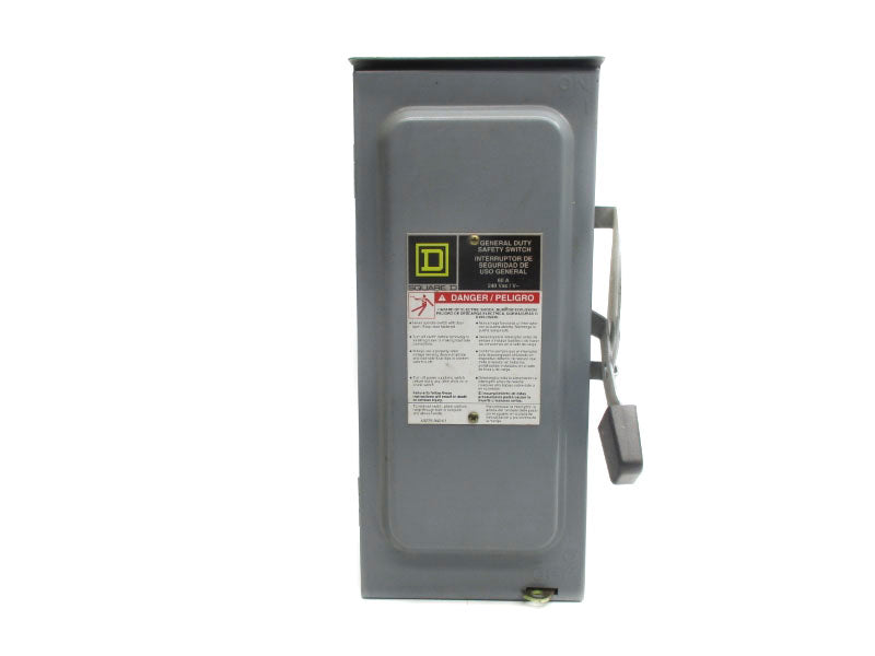 SQUARE D D222NRB SER. F01 240VAC 60A NSNP