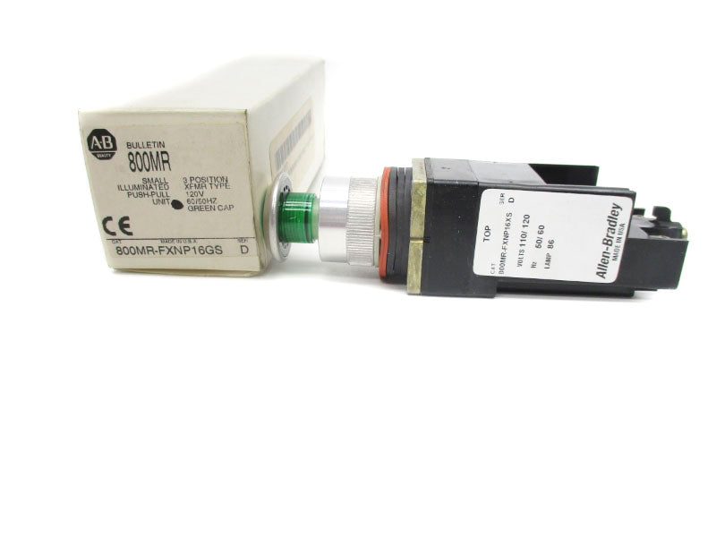 ALLEN BRADLEY 800MR-FXNP16GS SER. D 110/120V (WH) NSMP