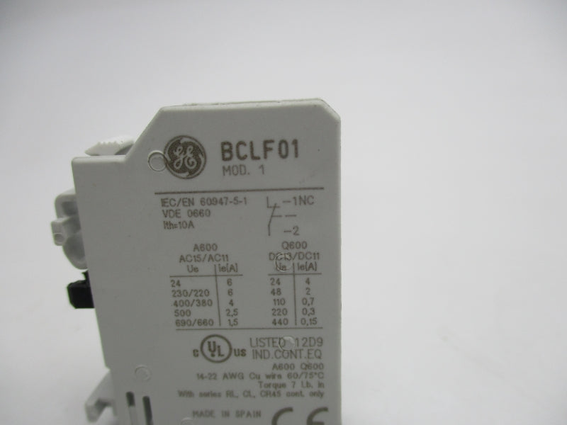 GENERAL ELECTRIC BCLF01 690V 10A NSNP