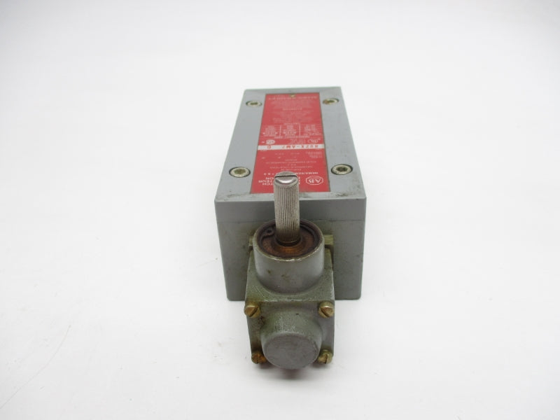 ALLEN BRADLEY 802X-AM7 SER. D 120-600VAC 60A UNMP