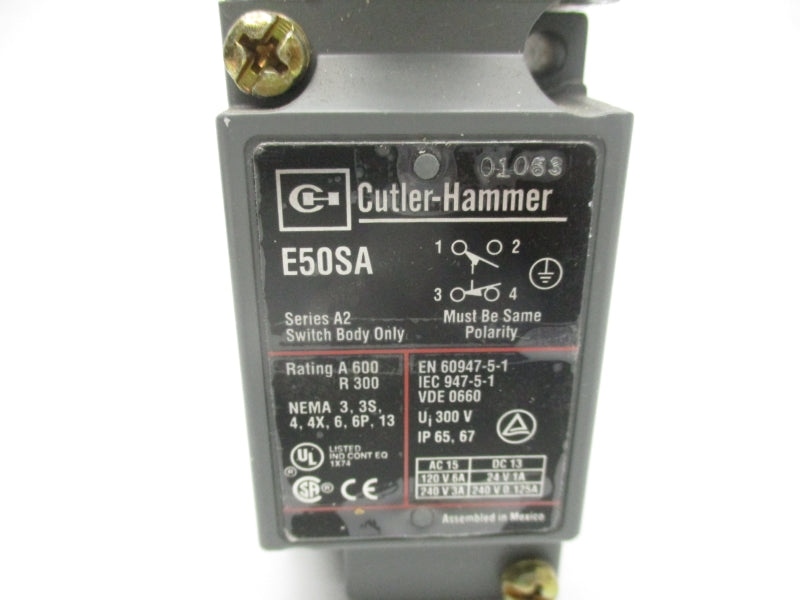 CUTLER HAMMER E50AR1 SER. A2 NSNP