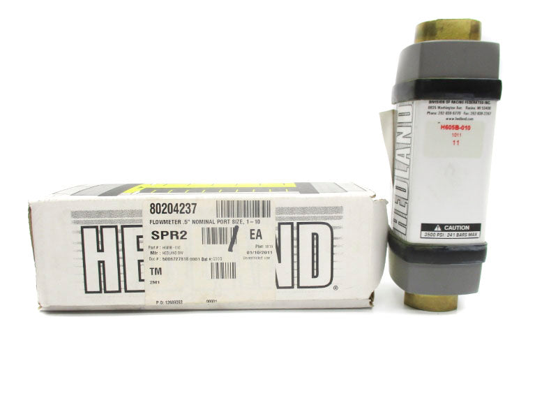 HEDLAND H605B-010 3500PSI .5" NSMP
