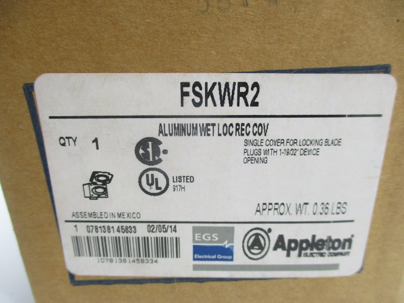APPLETON FSKWR2 1-19/32" NSMP
