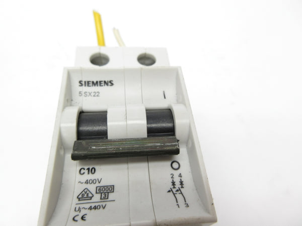 SIEMENS 5SX22-C10 400/440V 10A UNMP