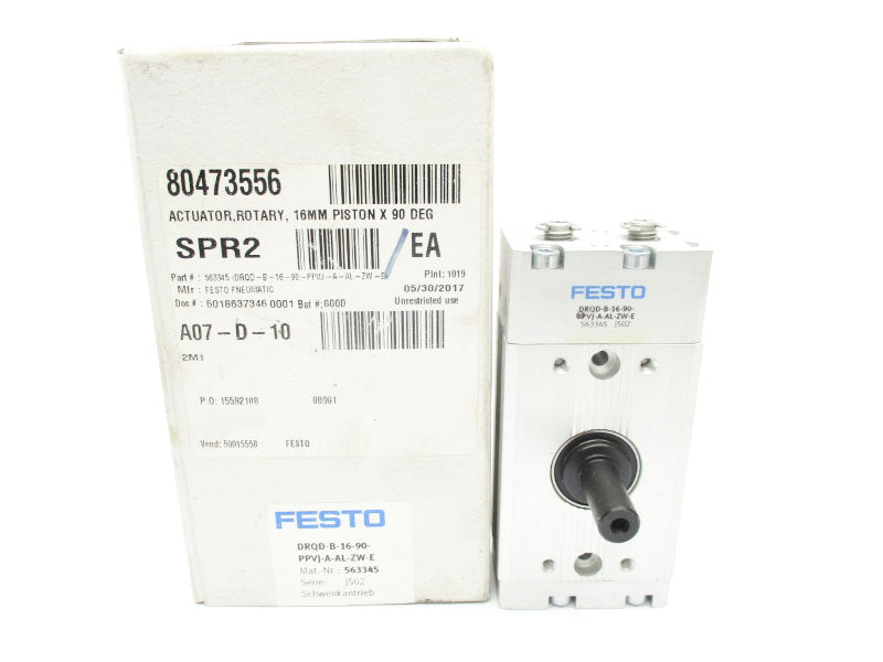 FESTO DRQD-B-16-90-PPVJ-A-AL-ZW-E 563345 NSMP