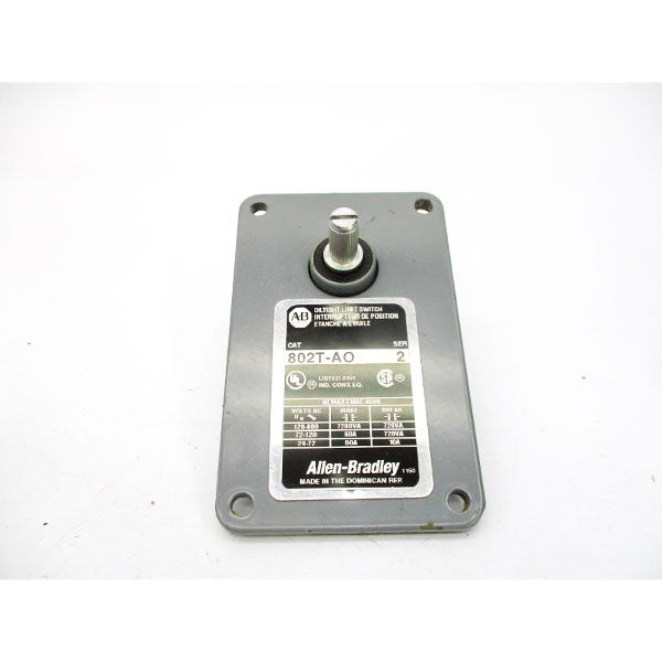 ALLEN BRADLEY 802T-AO SER. 2 120-600VAC 60A (AS PICTURED) NSNP