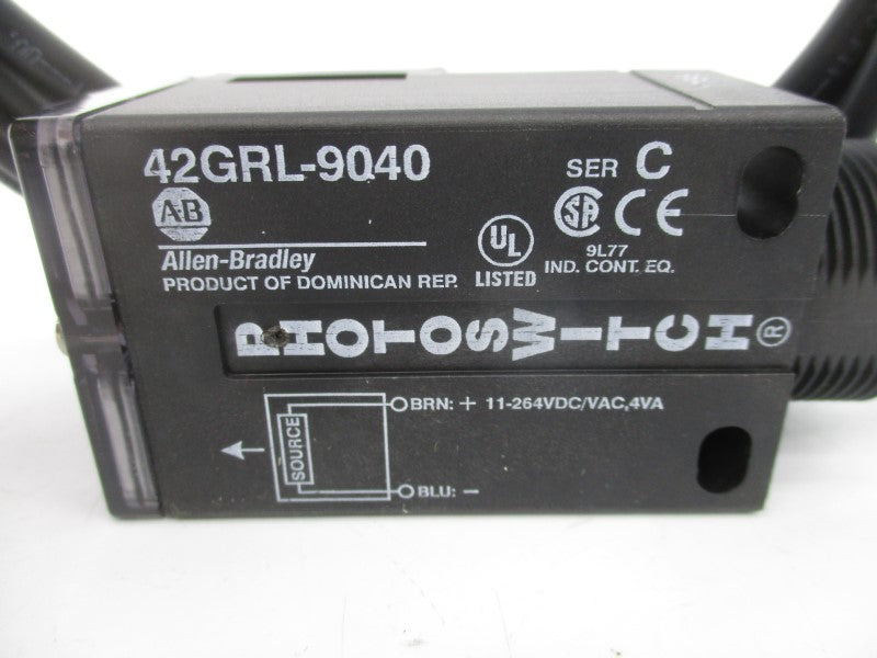 ALLEN BRADLEY 42GRL-9040 SER. C 11-264VDC/AC NSNP