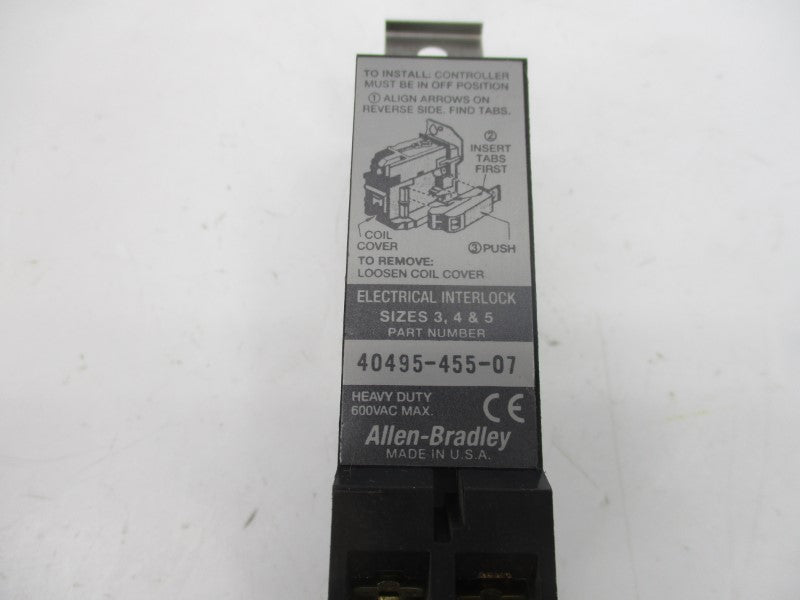 ALLEN BRADLEY 40495-455-07 600VAC NSNP