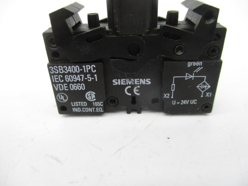 SIEMENS 3SB3400-1PC 24V NSNP