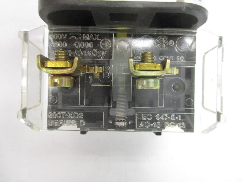 ALLEN BRADLEY 800T-FXNA7 SER. T (NO BULB) NSNP