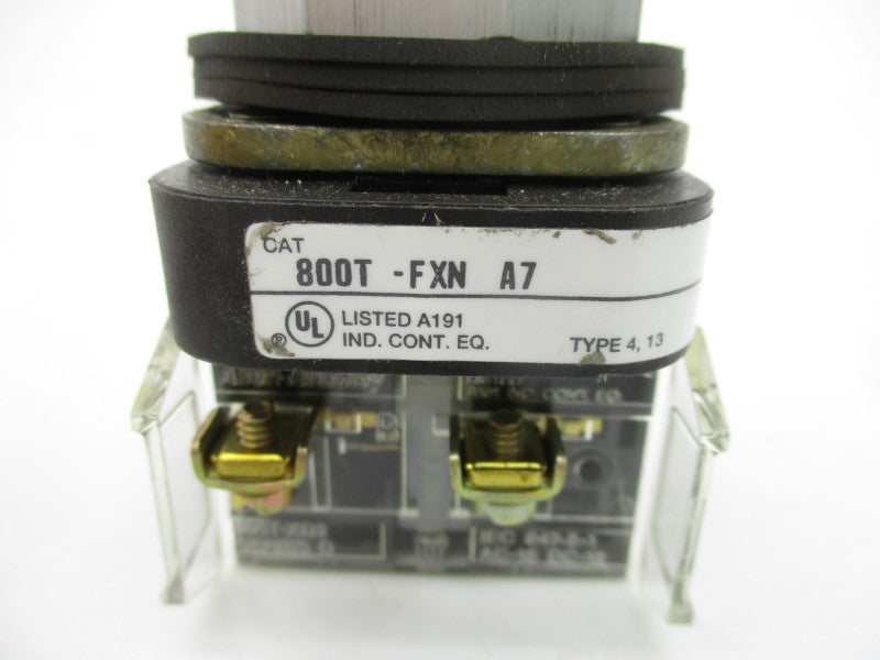 ALLEN BRADLEY 800T-FXNA7 SER. T (NO BULB) NSNP
