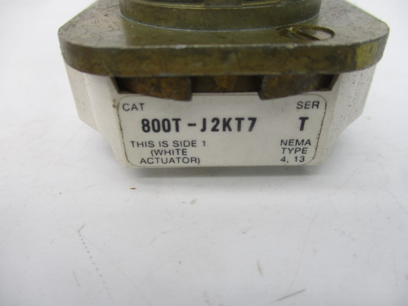 ALLEN BRADLEY 800T-J2KT7 SER. T (NO CONTACTS) NSNP