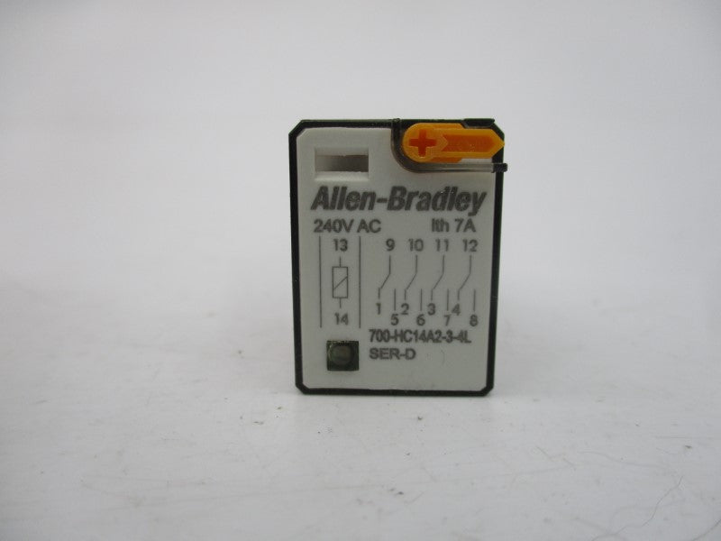 ALLEN BRADLEY 700-HC14A2-3-4L SER. D 240VAC 7A NSNP