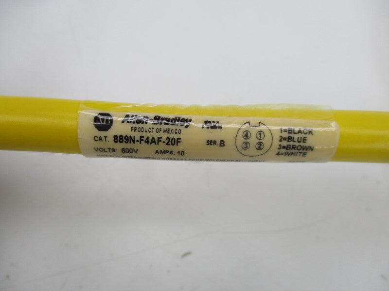 ALLEN BRADLEY 889N-F4AF-20F SER. B 600V 10A NSNP