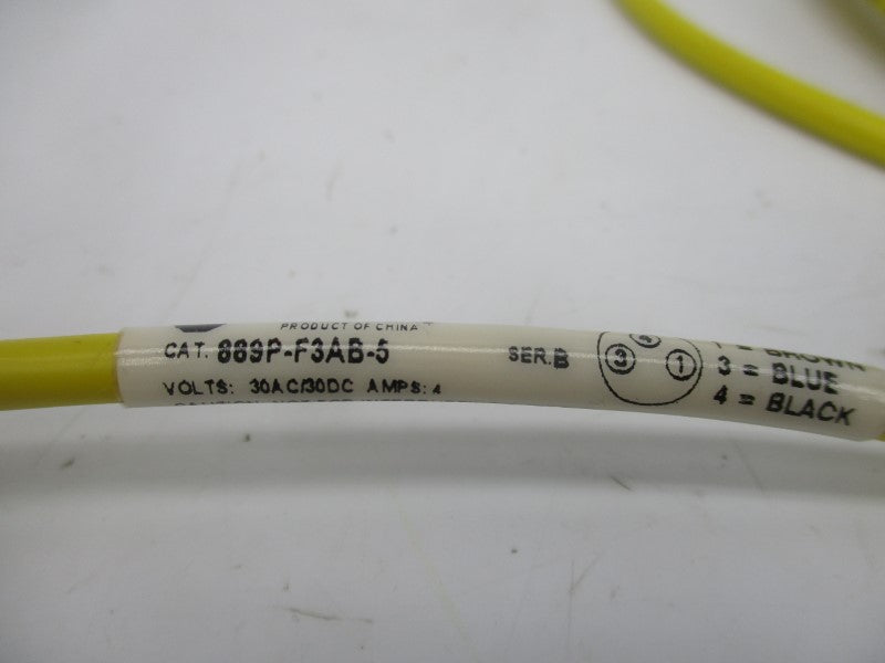 ALLEN BRADLEY 889P-F3AB-5 SER. B 30VAC/DC 4A NSNP