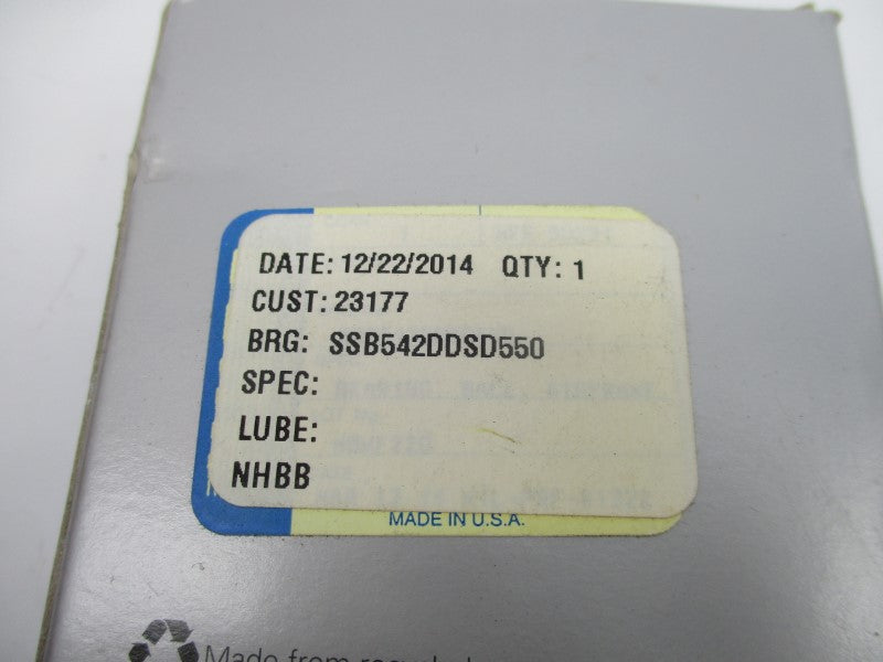 NHBB SSB542DDSD550 NSMP