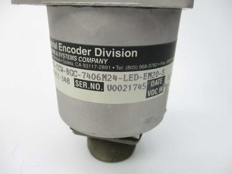 BEI H25D-SS-CCW-8GC-7406M24-LED-EM20-S 924-01012-348 24VDC NSNP