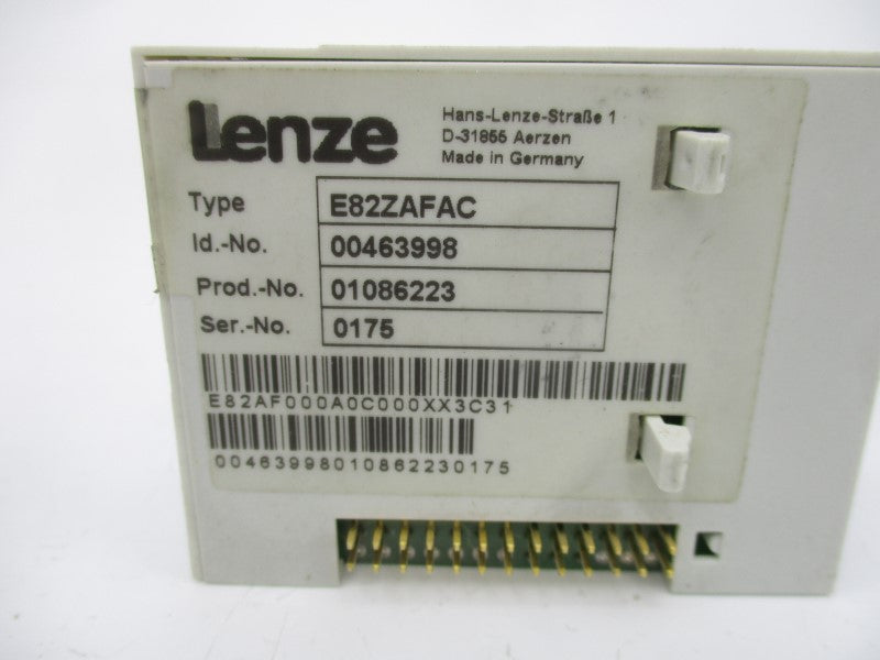 LENZE E82ZAFAC 00463998 NSNP