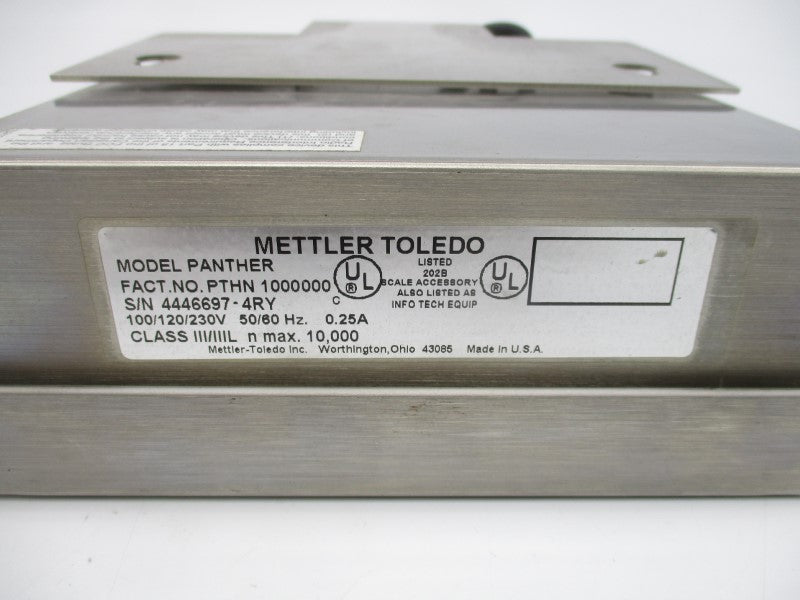 METTLER TOLEDO PTHN1000000 PANTHER 100/120/230V 0.25A NSNP