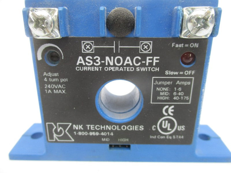 NK TECHNOLOGIES AS3-NOAC-FF 240VAC 1A NSNP