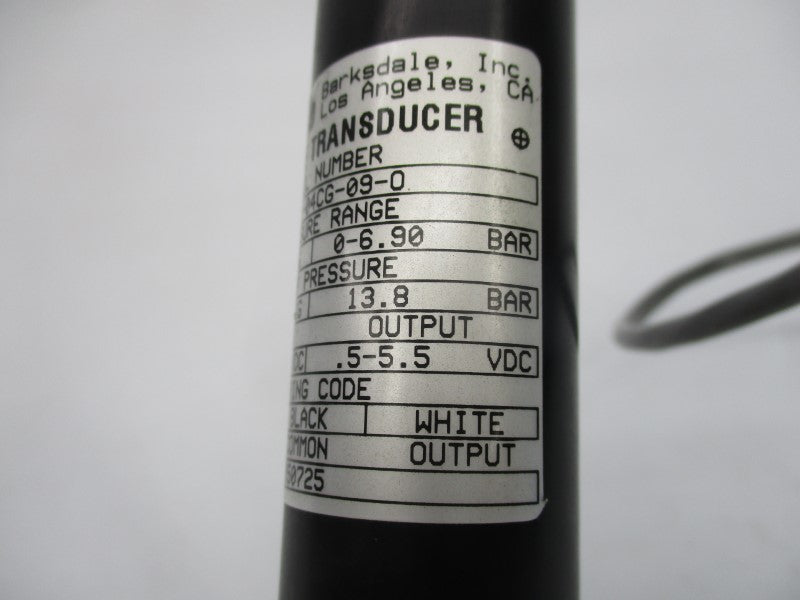 BARKSDALE 403H3-04CG-09-0 12-32VDC 0-100PSI NSNP