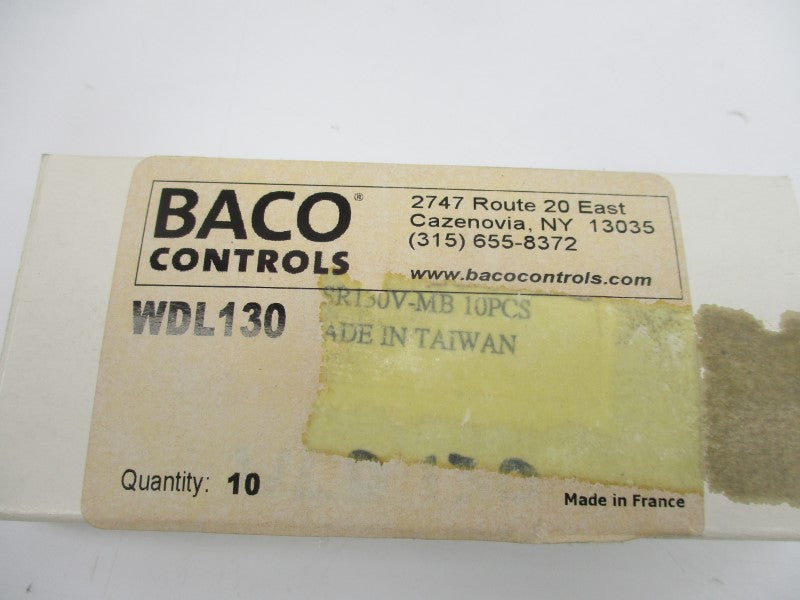 BACO CONTROLS WDL130 130V (PKG OF 10) NSMP
