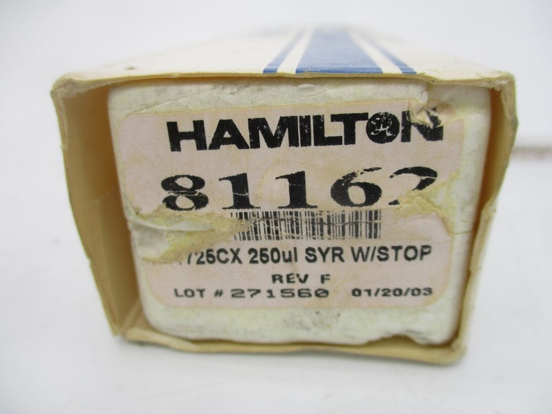 HAMILTON 81162 1725CX REV. F NSMP
