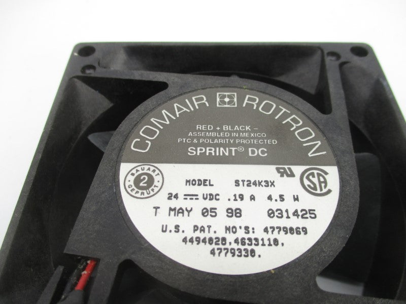 COMAIR ROTRON 031425 ST24K3X 24VDC 0.19A NSMP