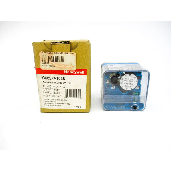 HONEYWELL C6097A1038 120-240VAC 5.0A 5PSI NSMP