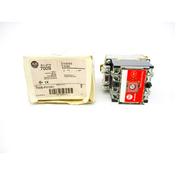 ALLEN BRADLEY 700S-P310A1 SER. E 110/115-120V (WH) NSMP