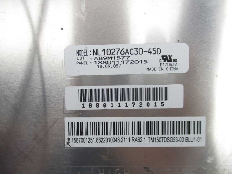 NLT NL10276AC30-45D (AS PICTURED) UNMP