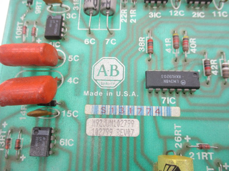 ALLEN BRADLEY 102799 REV. 07 UNMP