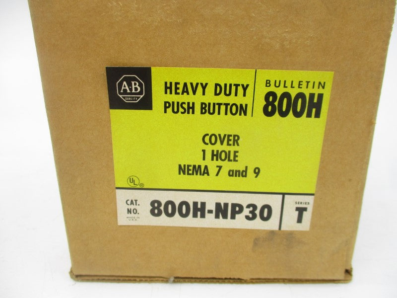 ALLEN BRADLEY 800H-NP30 SER. T (BR/YL) NSMP