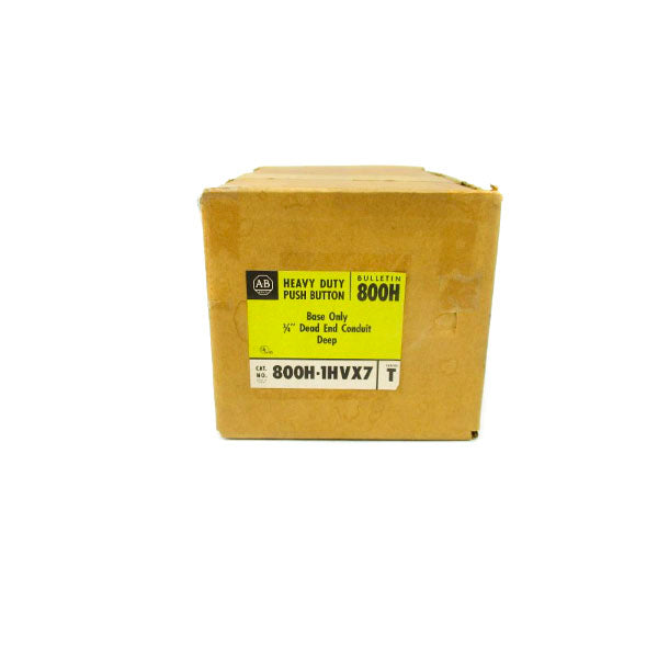ALLEN BRADLEY 800H-1HVX7 SER. T (BR/YL) NSFS