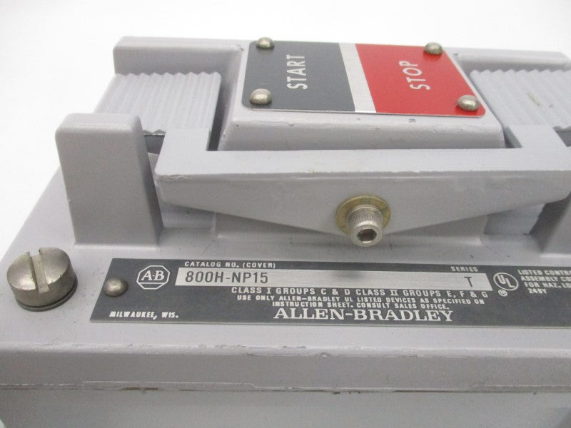 ALLEN BRADLEY 800H-2HA7 SER. T (BR/YL) NSMP