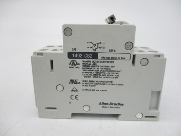 ALLEN BRADLEY 1492-CB2G020 SER. C 277V 2A NSMP