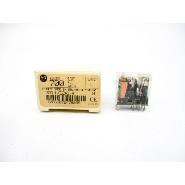 ALLEN BRADLEY 700-HK32A1-4 SER. A 120VAC 5A (WH) NSMP