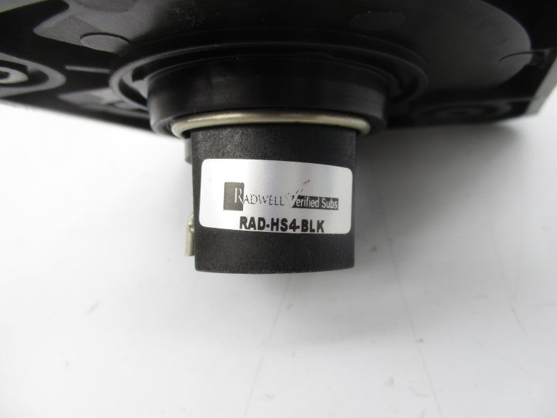 RADWELL RAD-HS4-BLK 194R-HS1-SUB NSMP