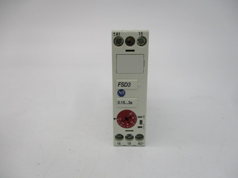ALLEN BRADLEY 700-FSD3BU23 SER. B 24-240VAC 0.15-3S (WH) NSMP