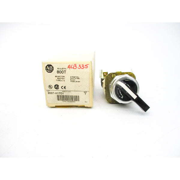 ALLEN BRADLEY 800T-H17D1 SER. T 600V (WH) NSMP
