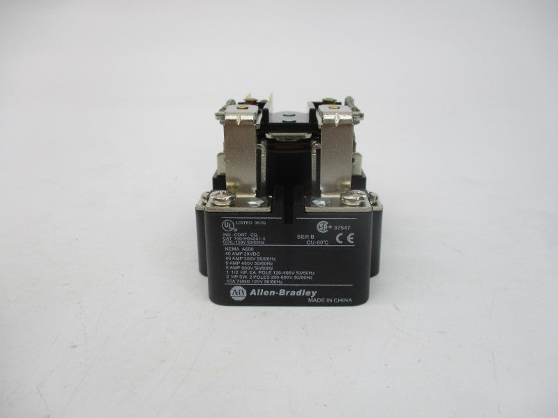 ALLEN BRADLEY 700-HG42A1-5 SER. B 120V 40A (BR/WH) NSMP