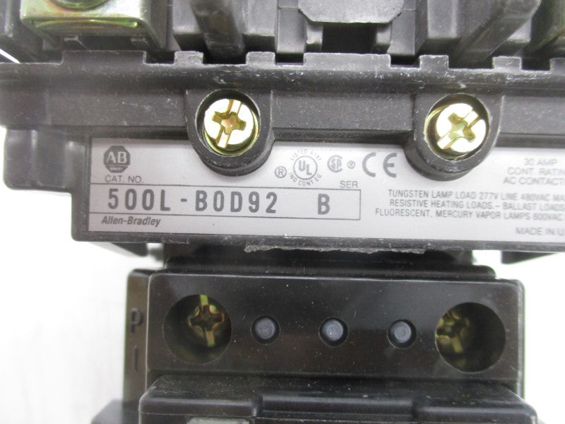 INDUSTRIAL SPARE PART 500L-BOD92 SER. B 110/115-120V 30A (BR/WH) NSMP