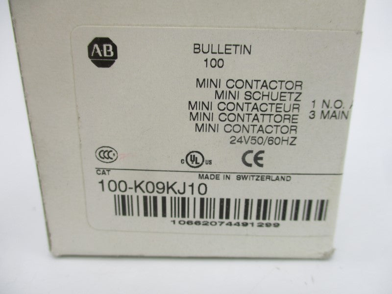 ALLEN BRADLEY 100-K09KJ10 SER. A 24V (WH) NSMP