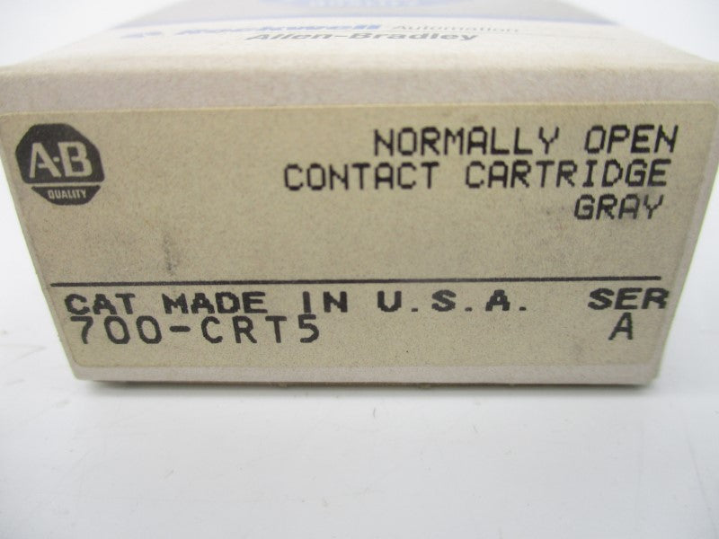 ALLEN BRADLEY 700-CRT5 SER. A (GY/BL) NSMP