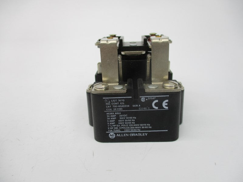 ALLEN BRADLEY 700-HG42Z24 SER. A 24VDC 30A (WH) NSMP